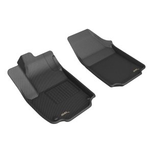 Chevrolet Equinox Floor Mats - Front - 3D MAXpider - Kagu - Black - `25-`26 Chevrolet Equinox Floor Mats - Front - 3D MAXpider - Kagu - Black - `25-`26